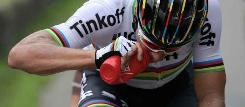Hidratación en el ciclismo